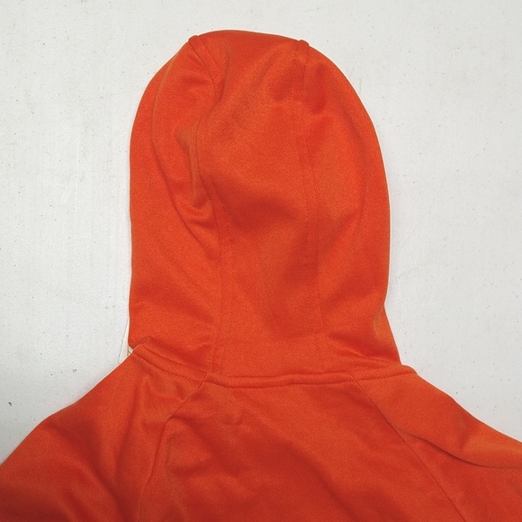 NEW! Boys' Tech Fleece Sweatshirt Hoodie, Orange / Red - All In Motion - Picture 7 of 14